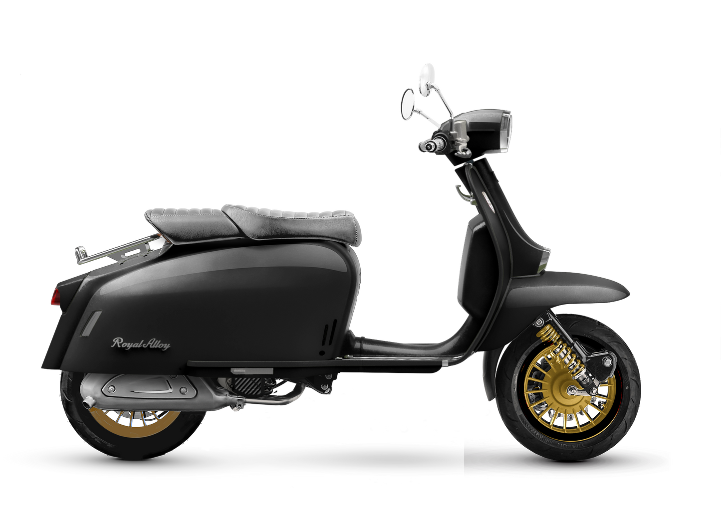 Royal Alloy GP 125 LC MT - Black / Gold
