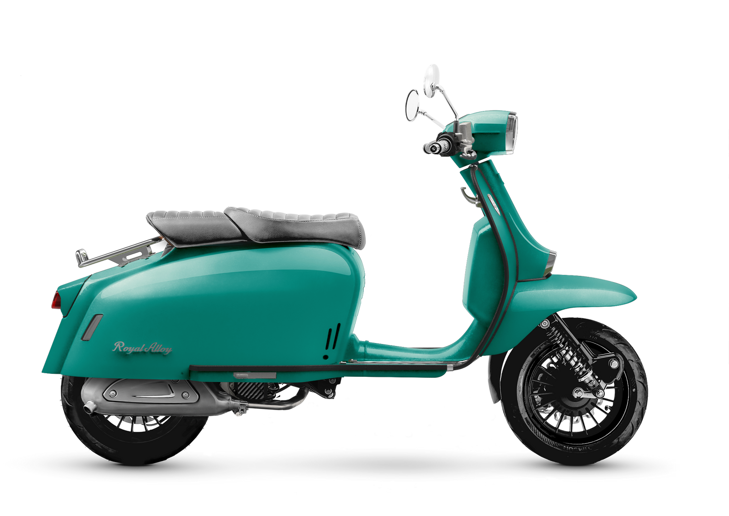 Royal Alloy GP 125 LC MT - Turquoise Blue