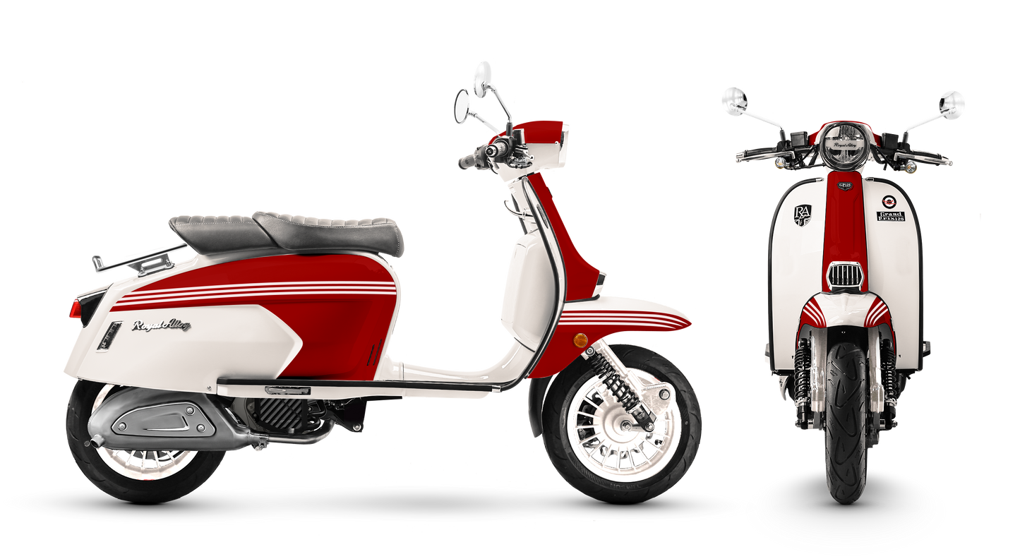 Royal Alloy GP 125 LC SE - Regency Red / Ivory