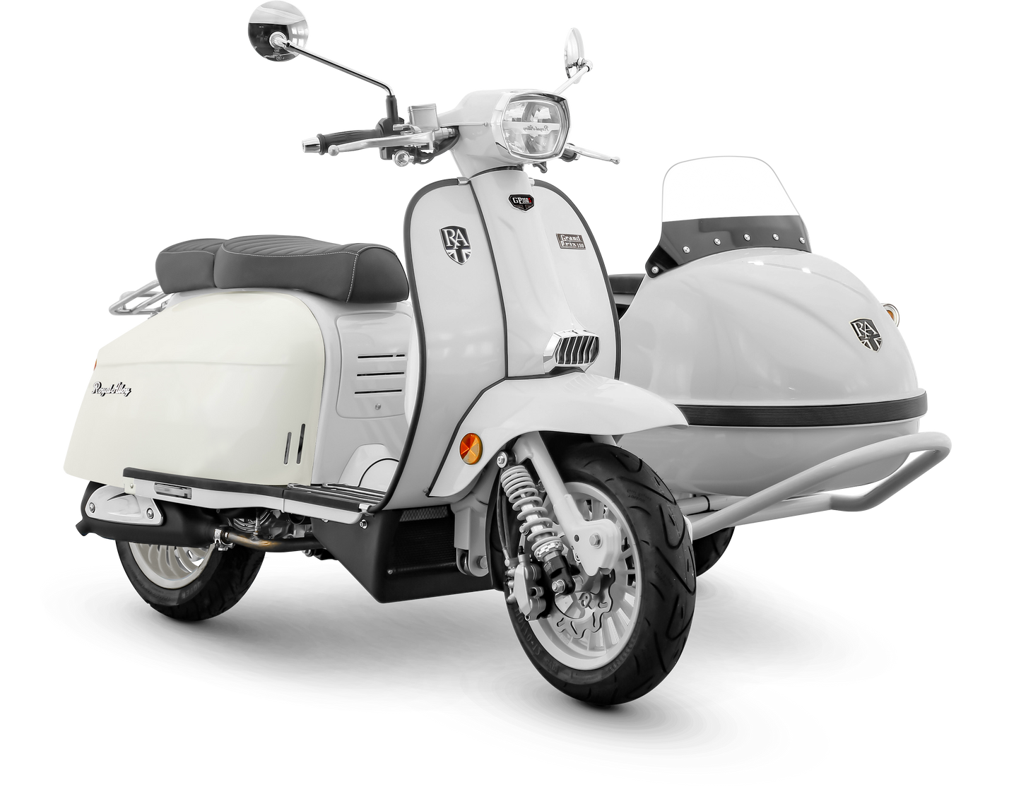 Royal Alloy GP 350 Sidecar - Ivory