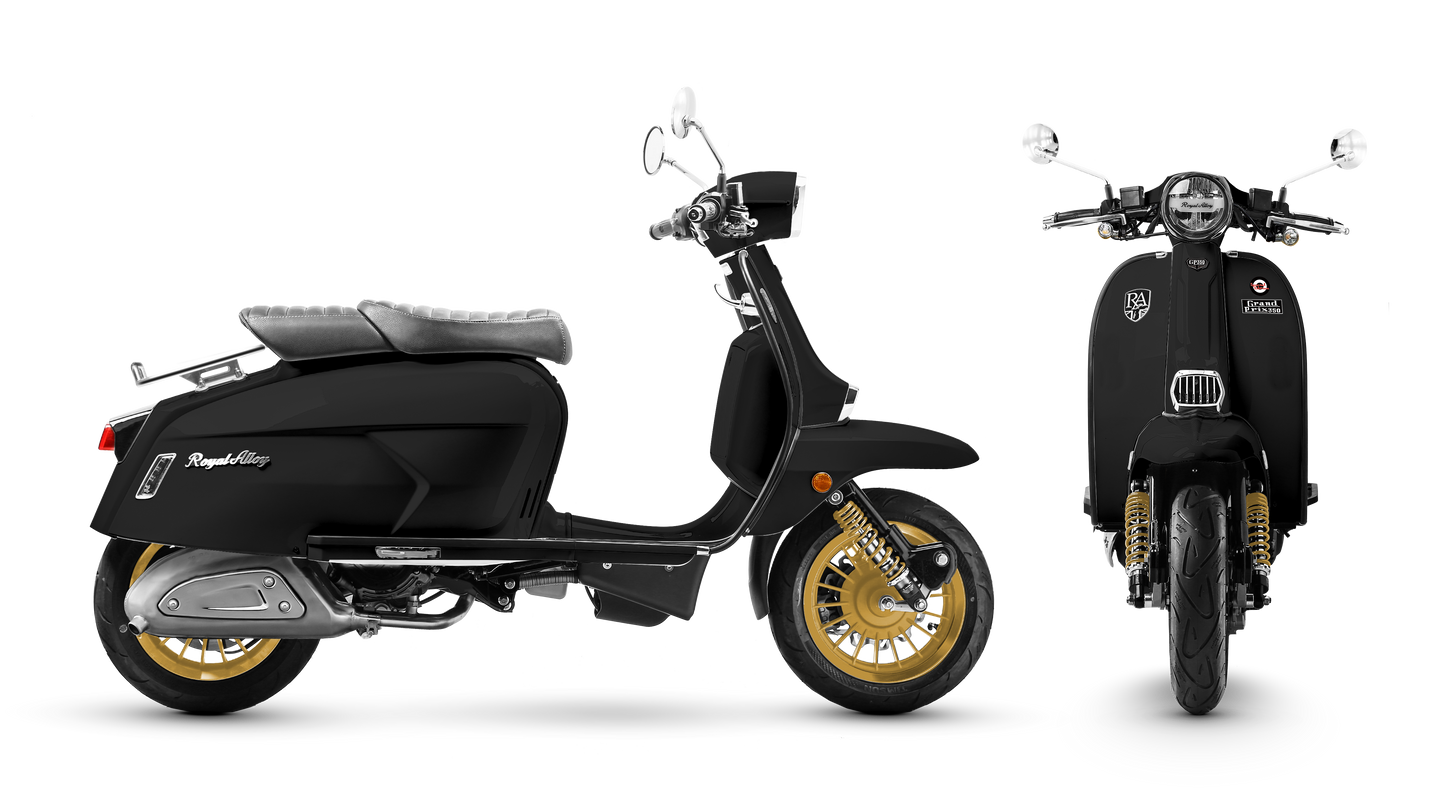 Royal Alloy 350LC SE - Bright Black / Gold