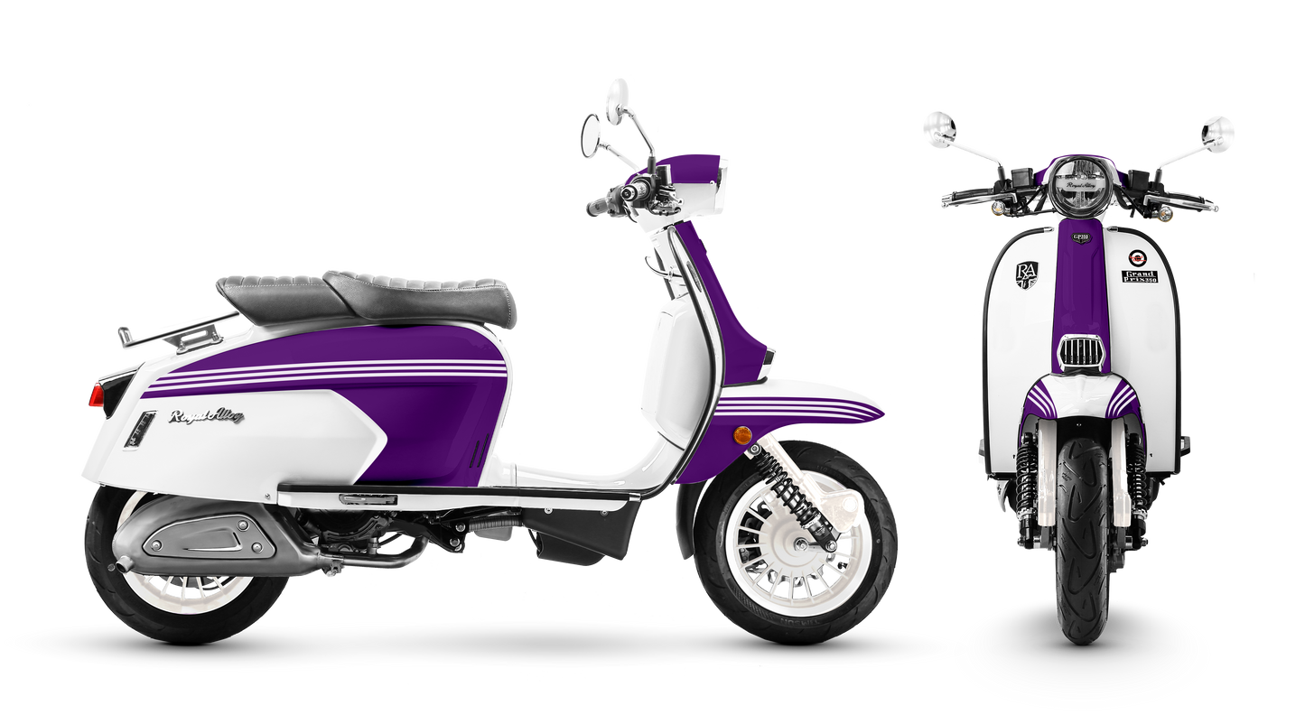 Royal Alloy GP 350 LC SE - Purple Passion / Ivory