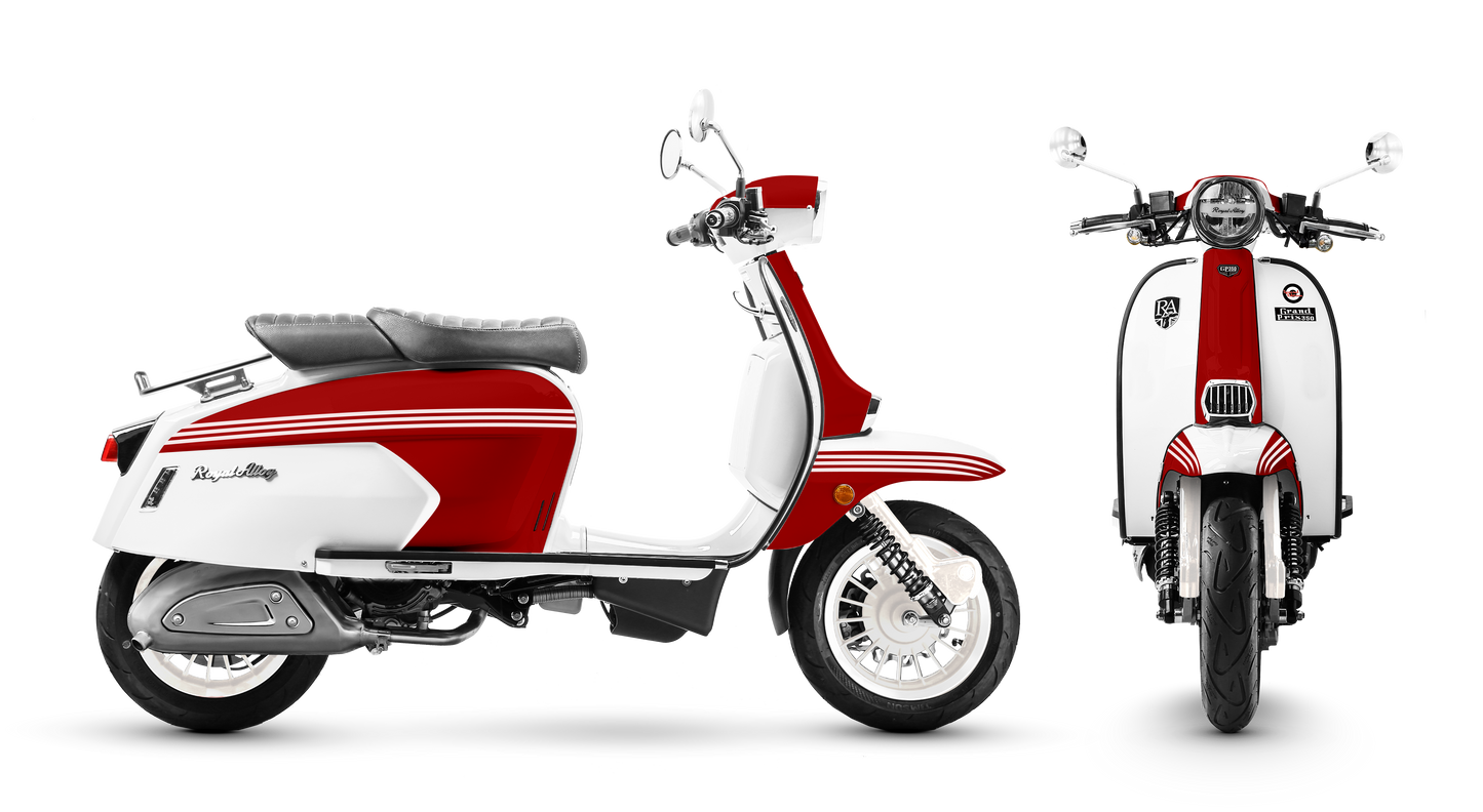 Royal Alloy GP 350 LC SE - Regency Red / Ivory