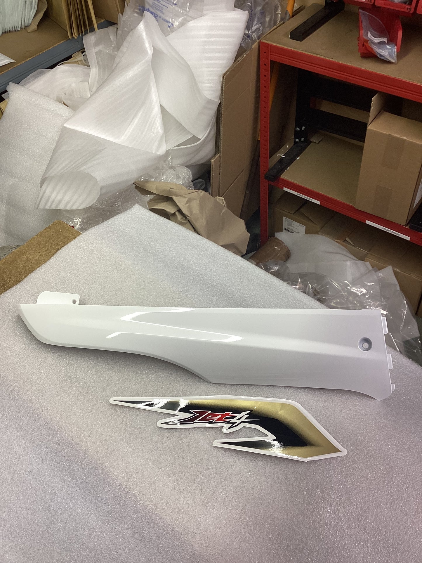 SYM Jet4 Panel Cover Right Hand Side With Decal Sticker