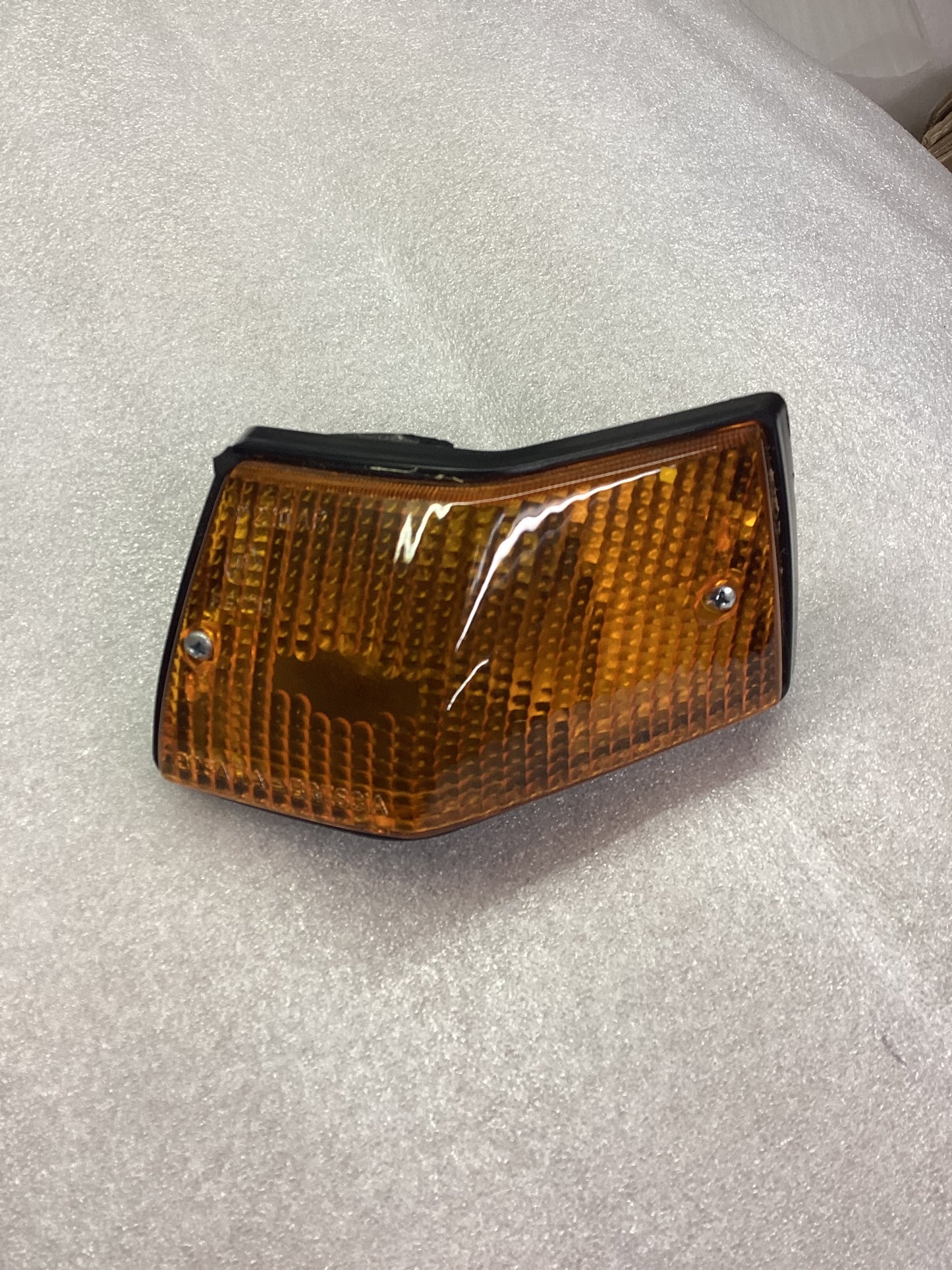 Indicator Lamp Vespa PX Right Hand Rear black / Amber.
