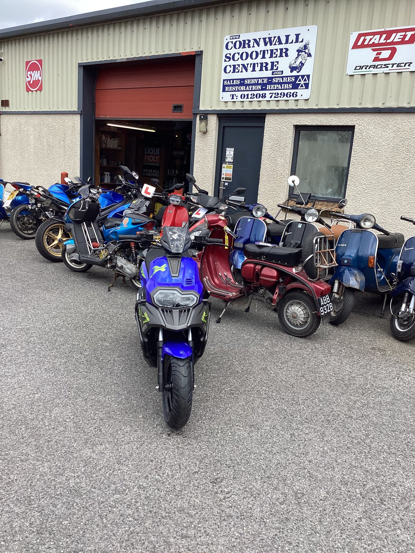 New Keeway Fact X 125 Blue