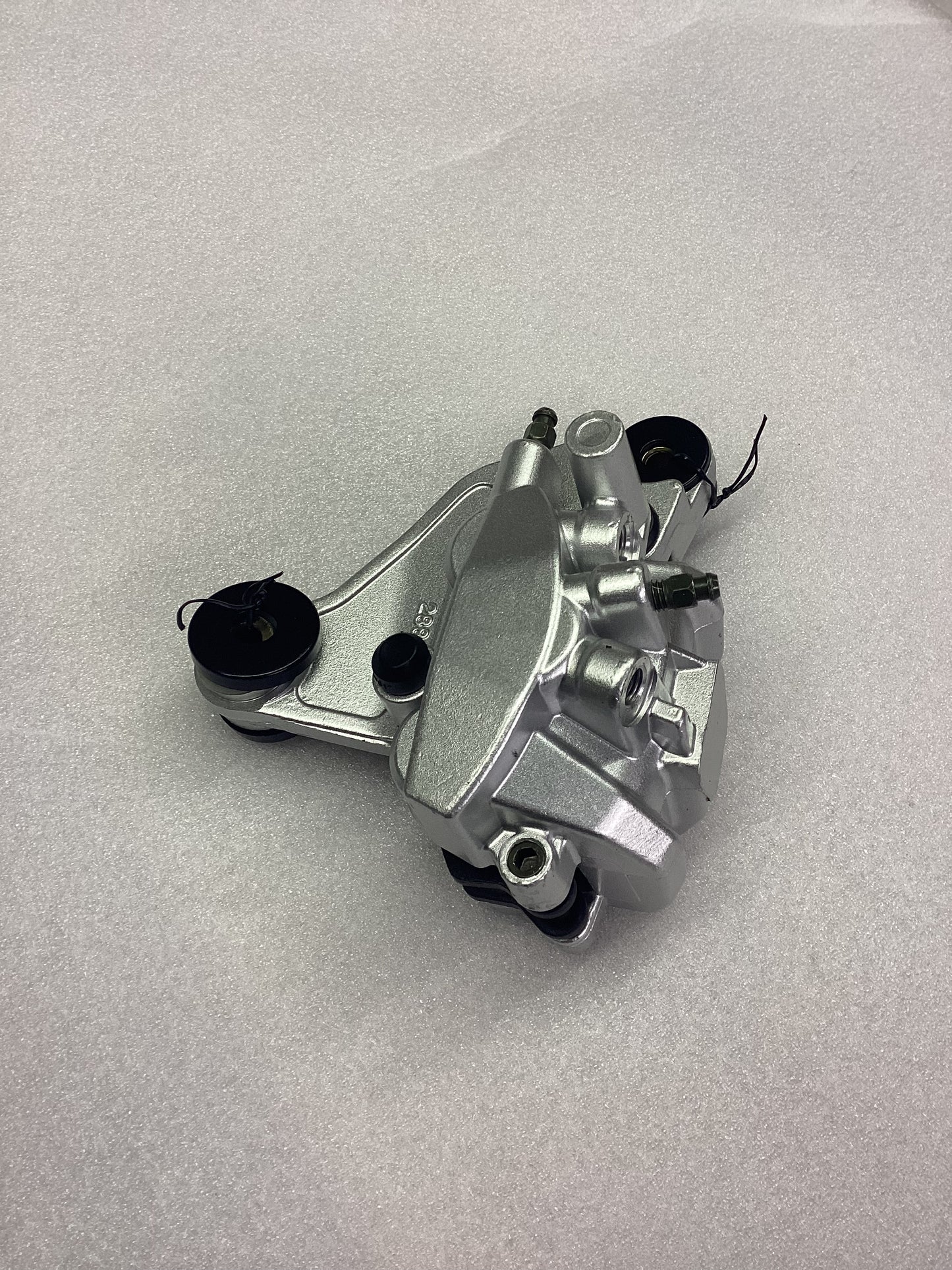 AJS Modena / Lexmoto Milano - Front Brake Caliper and Carrier in SILVER