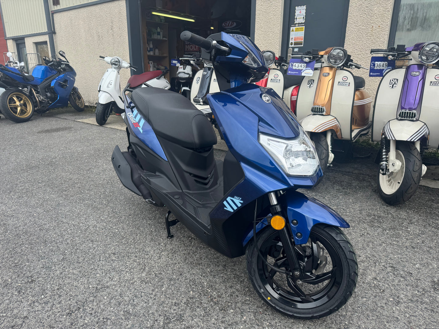 SYM Orbit 50 Blue