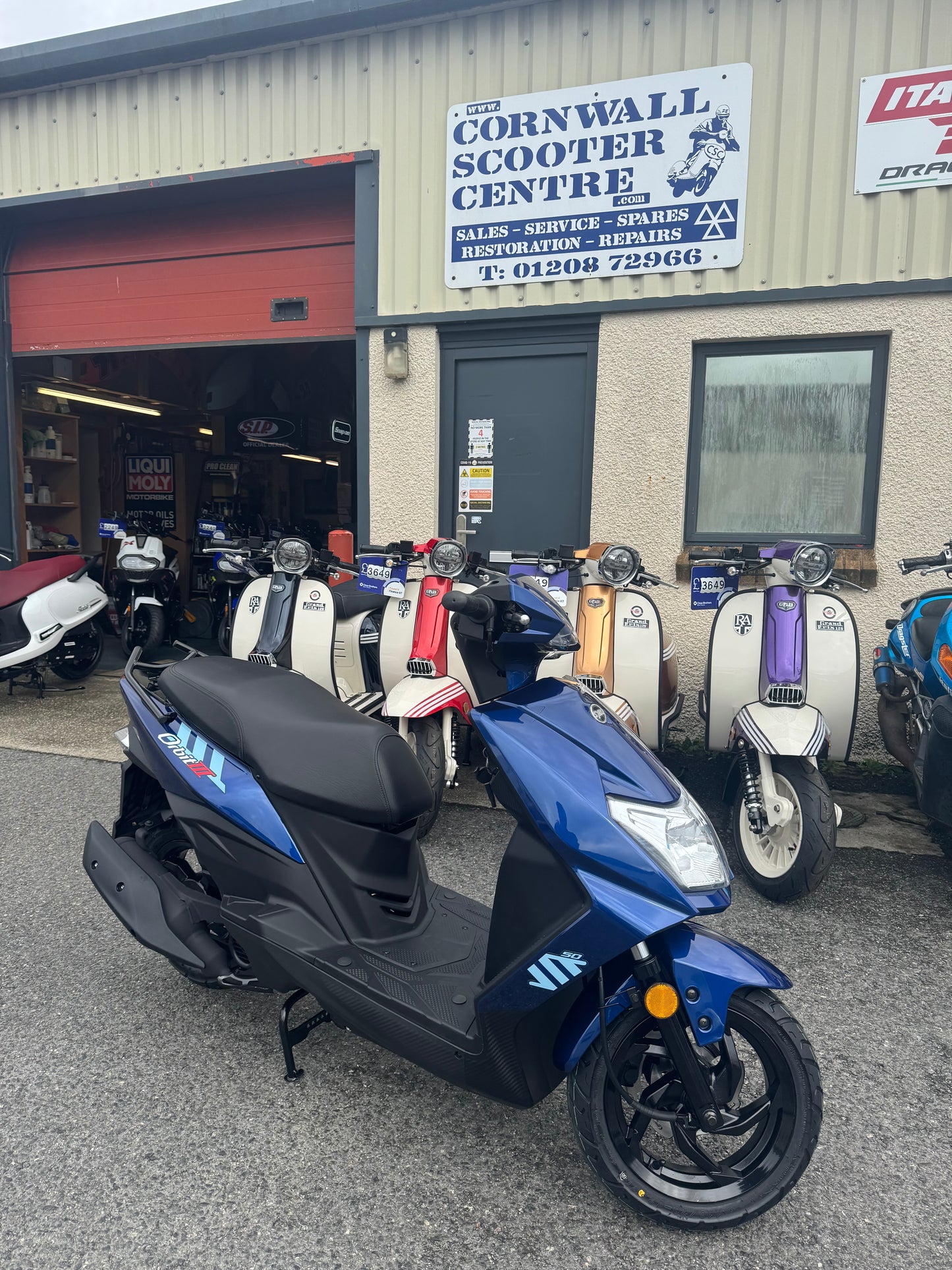 SYM Orbit 50 Blue
