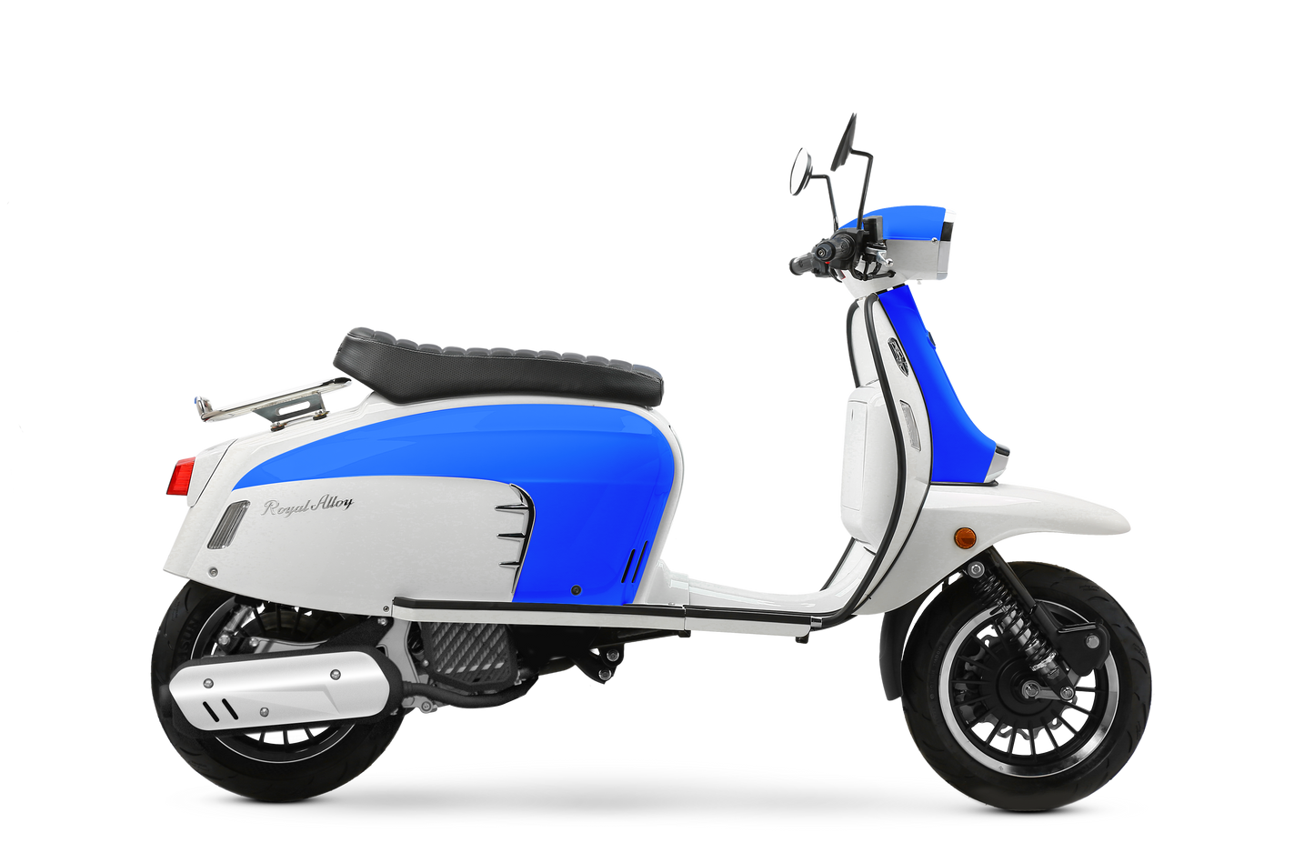 Royal Alloy GT 125 LC - Metal Blue / White