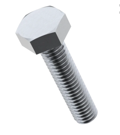 M8x45mm Bolts Zinc