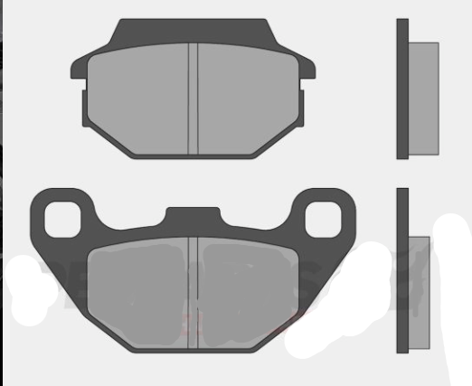 Brake pads Malossi Yamha Aerox 50