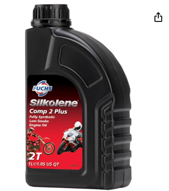 2t Silkolene Fully Synthetic Comp 2 plus 2 Stroke Oil 1L