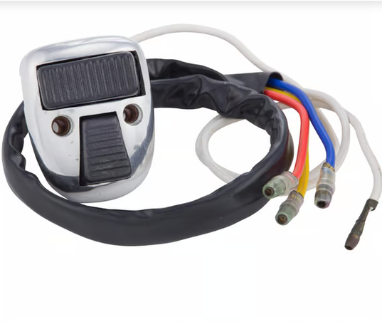 Lambretta GP Light Dip Switch - Black Button