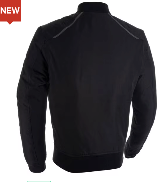 Oxford ARMR Bomber Jacket Black Medium