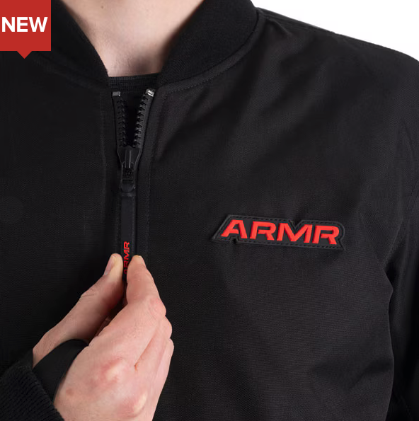 Oxford ARMR Bomber Jacket Black Medium