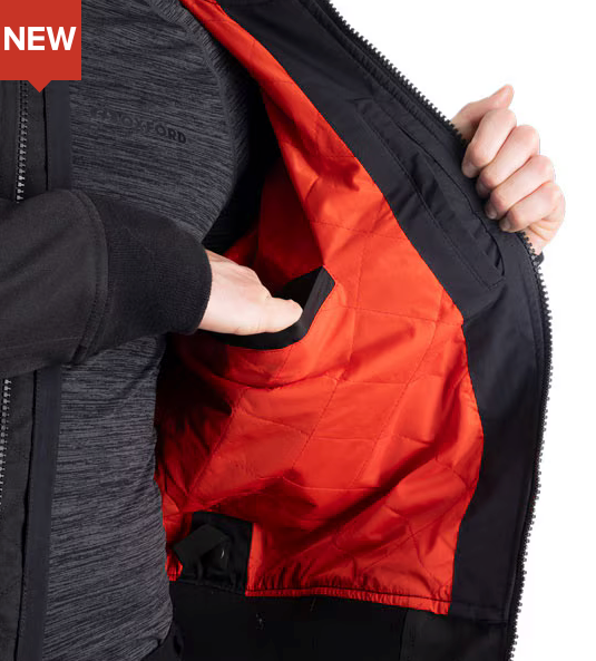 Oxford ARMR Bomber Jacket Black Medium