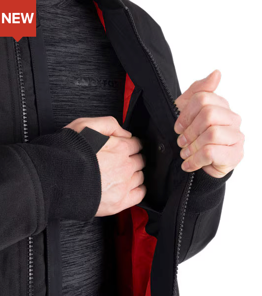 Oxford ARMR Bomber Jacket Black Medium