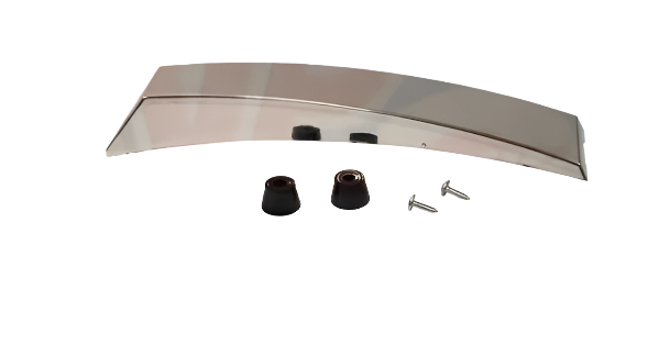 Vespa PX Front Mudguard Crest - Chrome