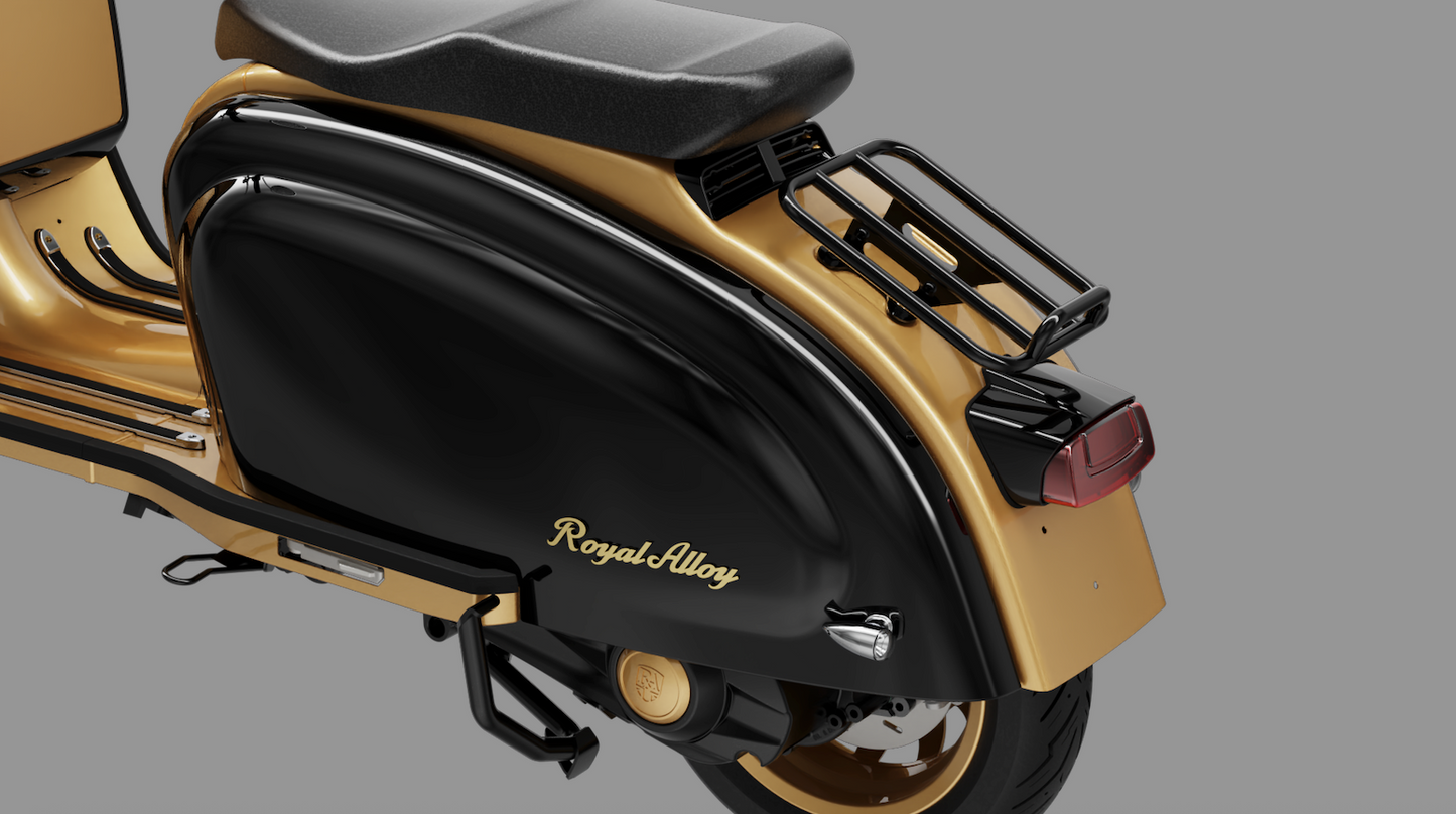 Royal Alloy JP350 - Black and Gold
