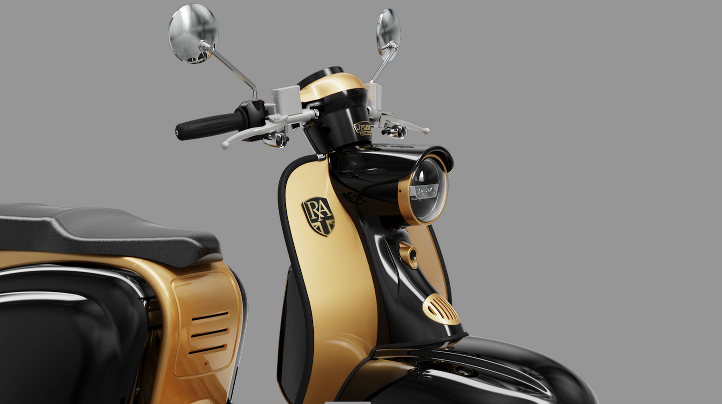 Royal Alloy JP350 - Black and Gold