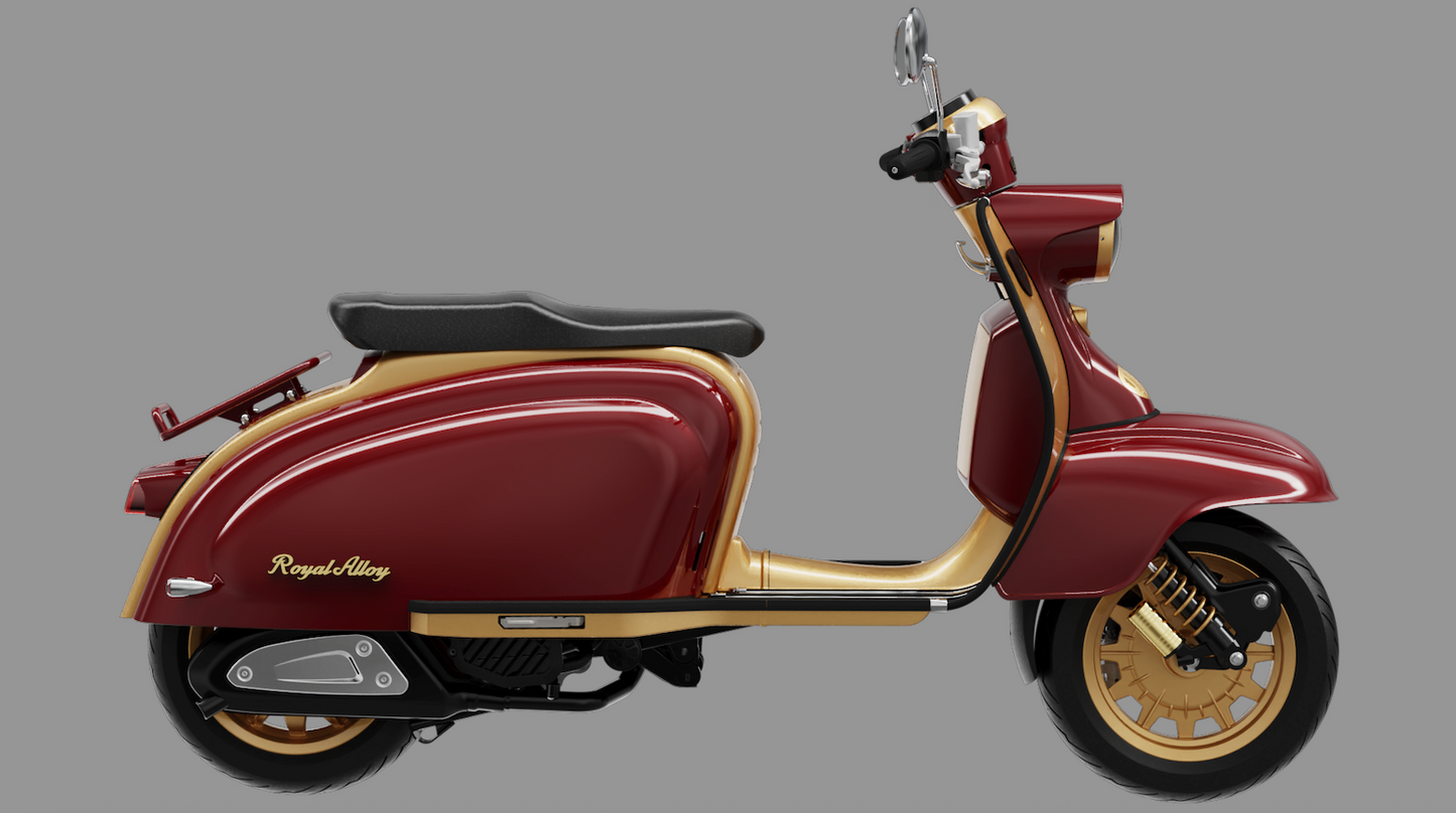 Royal Alloy JP350 - Red / Gold