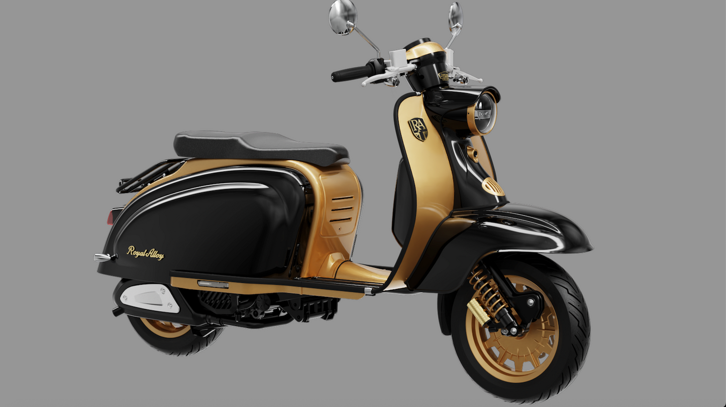 Royal Alloy JP350 - Black and Gold