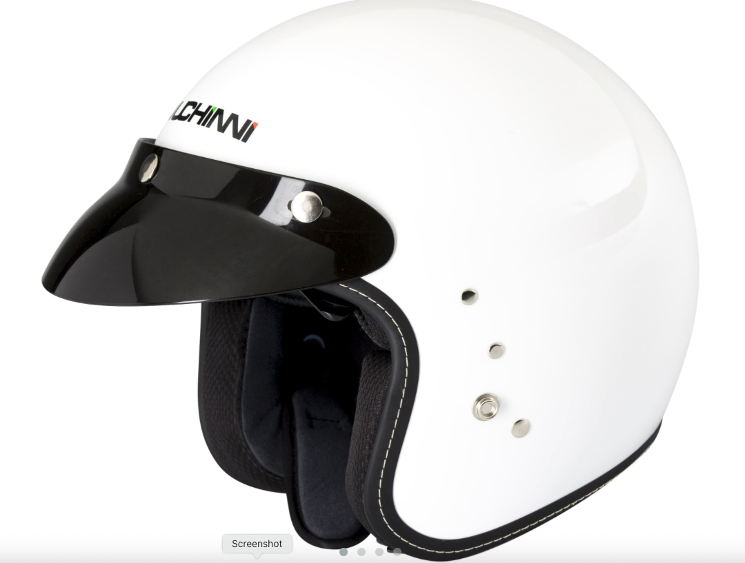 Helmet Duchinni Open Face White D501 S