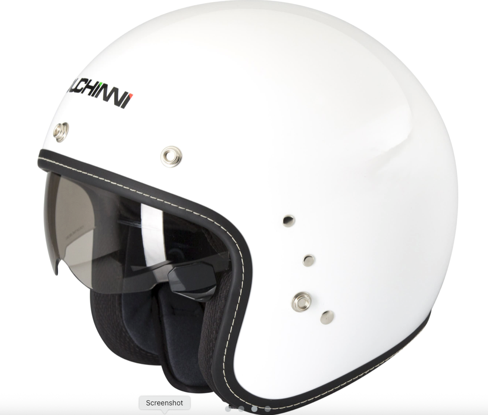 Helmet Duchinni Open Face White D501 S