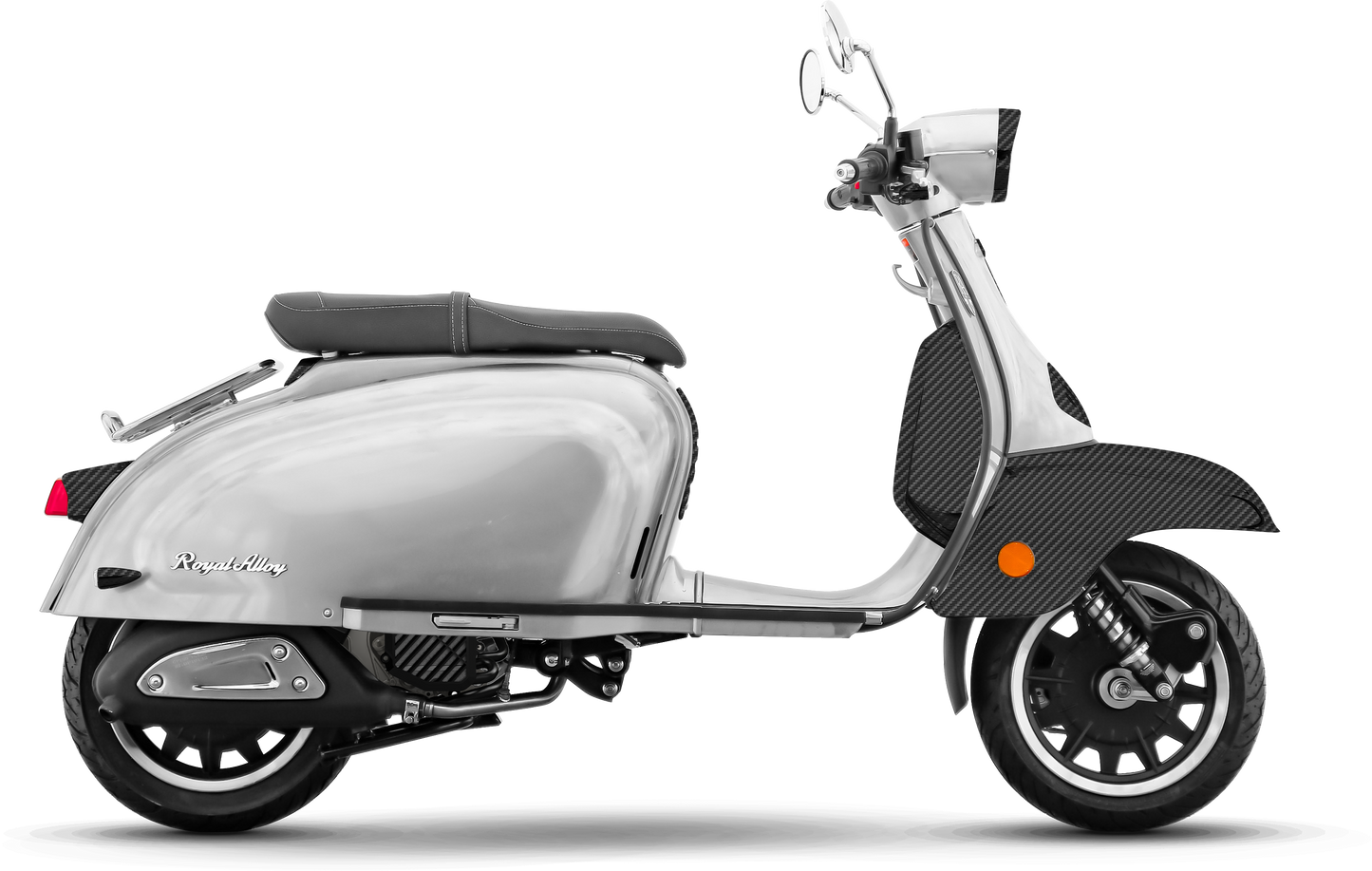 Royal Alloy TG 125 LC - Natural Metal / Carbon