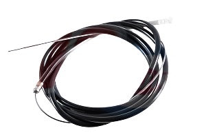 Gear cable complete Lambretta black