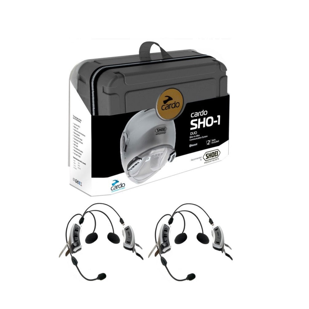 Cardo SHO-1 Bluetooth pair For SHOEI Premium Helmets