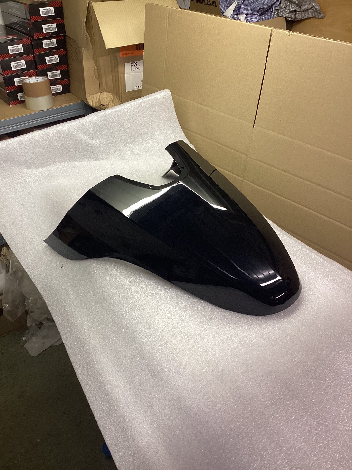Royal Alloy GP Front Mudguard Black