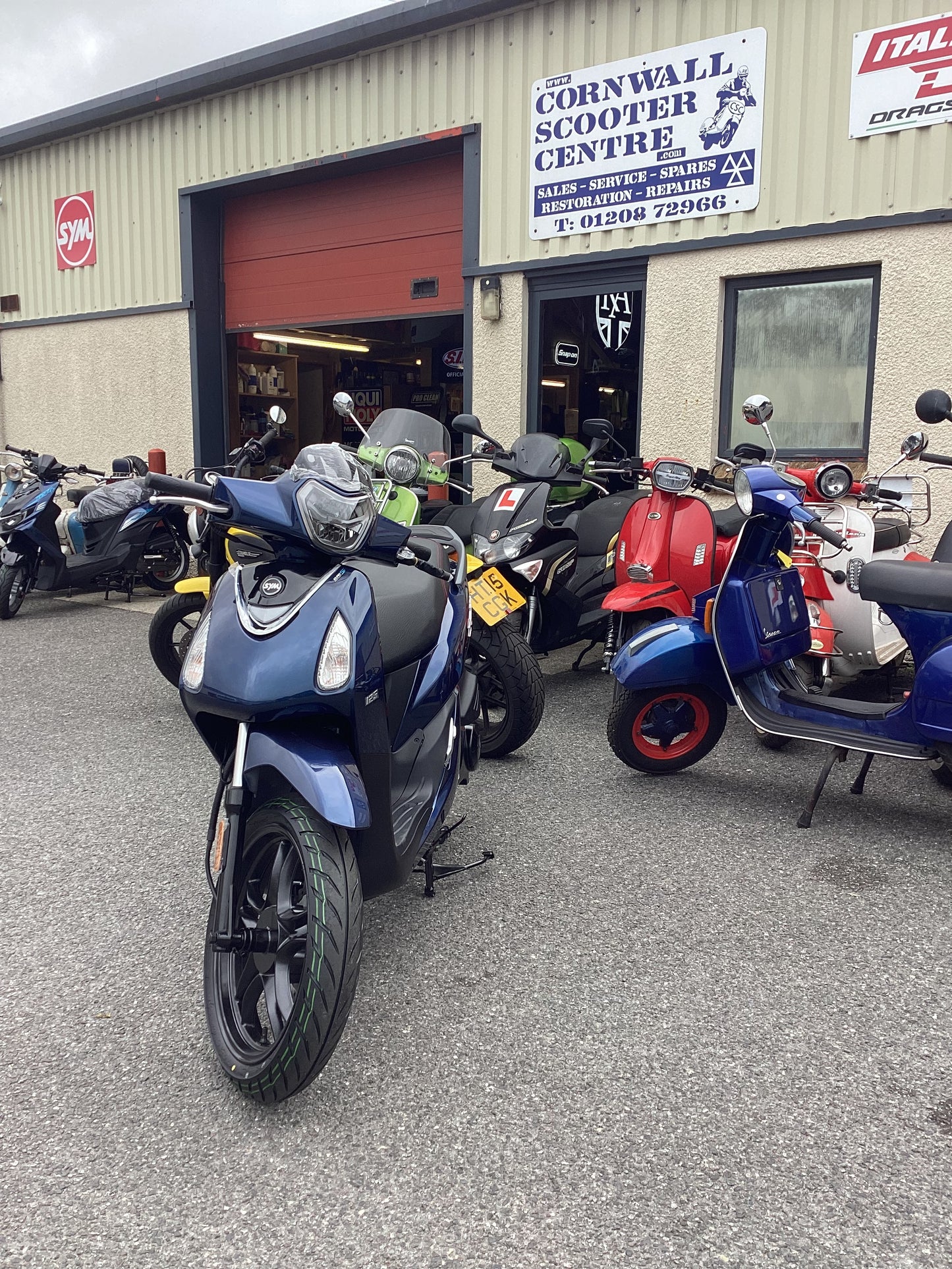 SYM Symphony 125cc Blue