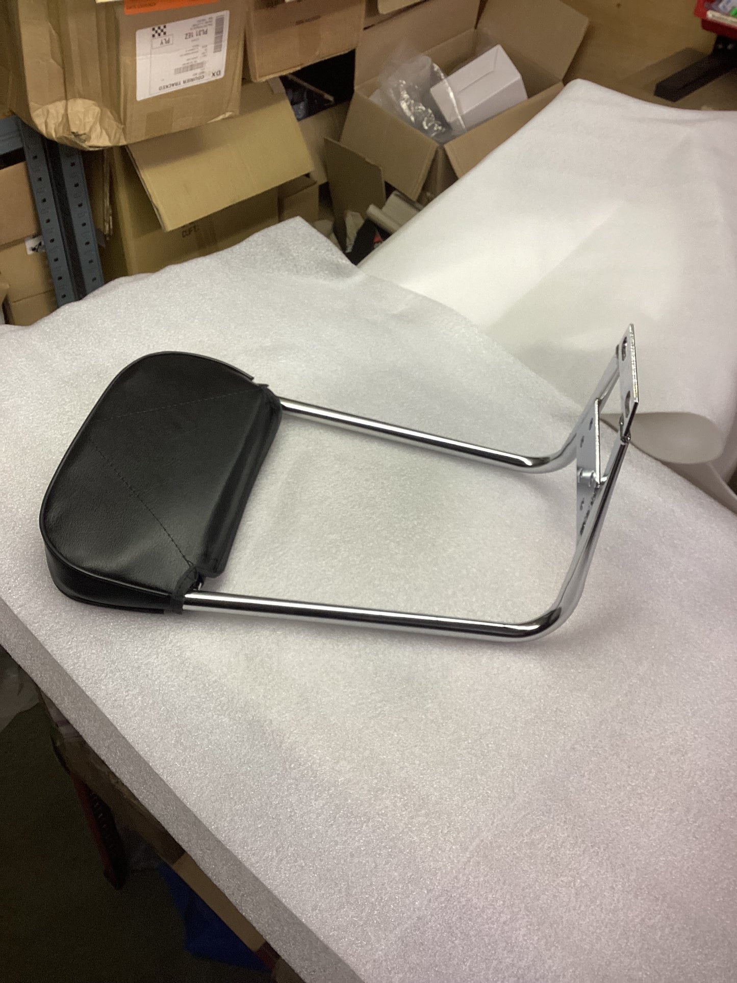 Lambretta / Vespa Cuppini Chrome Rear Backrest