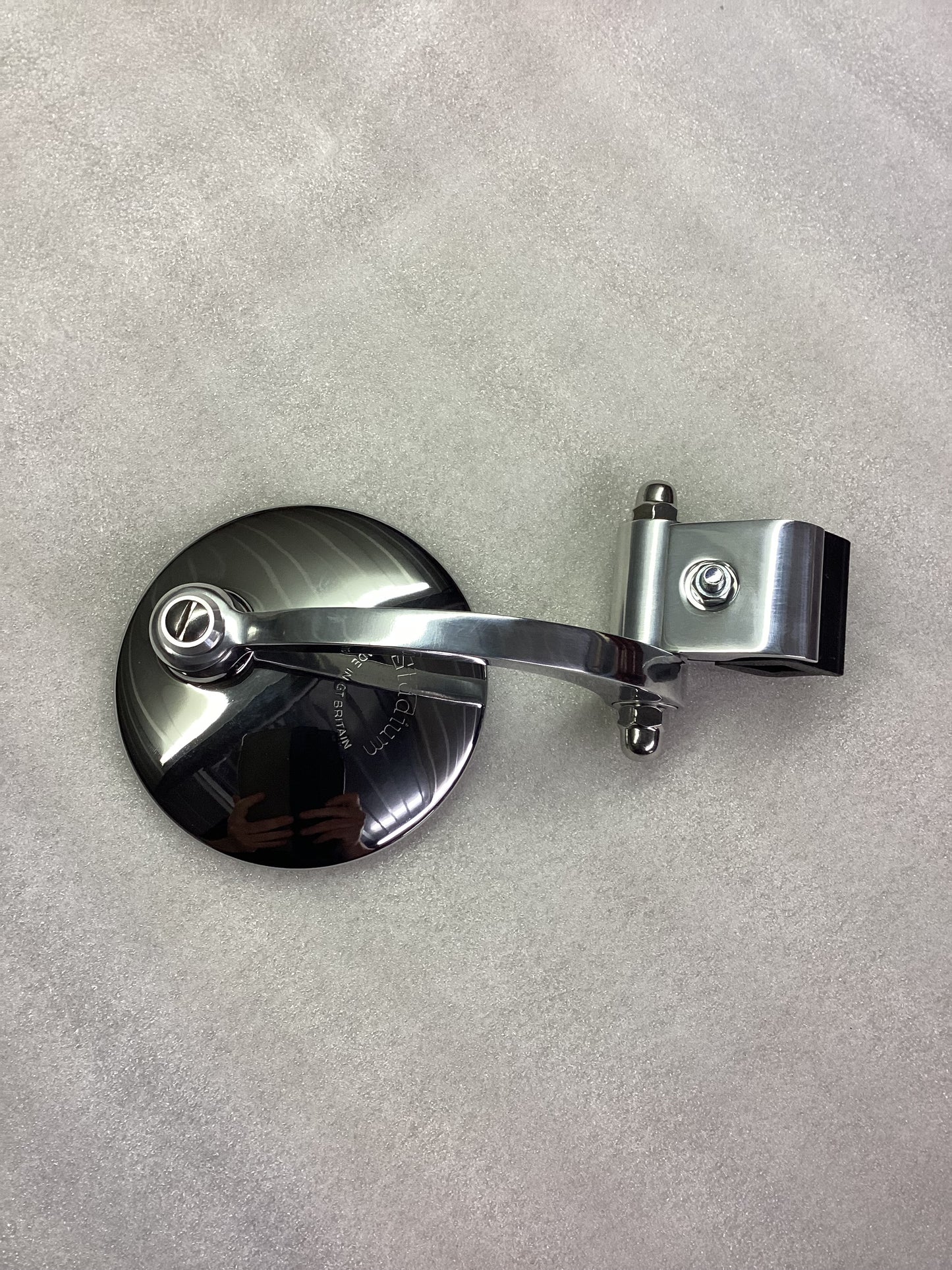 Stadium Leg Shield Mirror Round Left Hand Side