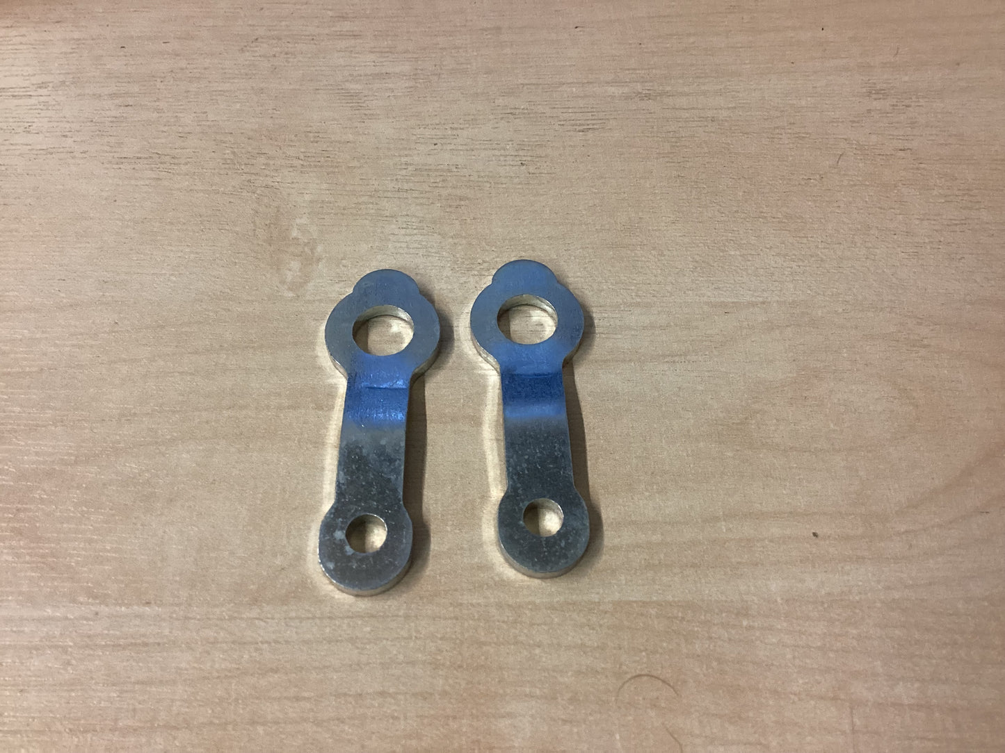 Rear Brake Cable Clamp Pair CASA Plated