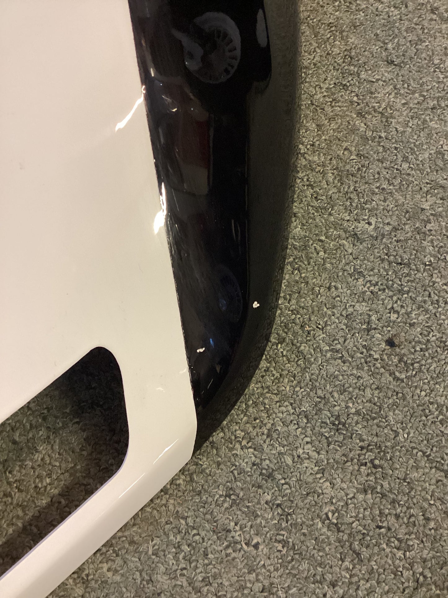 Royal Alloy GT LHS Side Panel Black and White Brand New With Small Amount of Damage