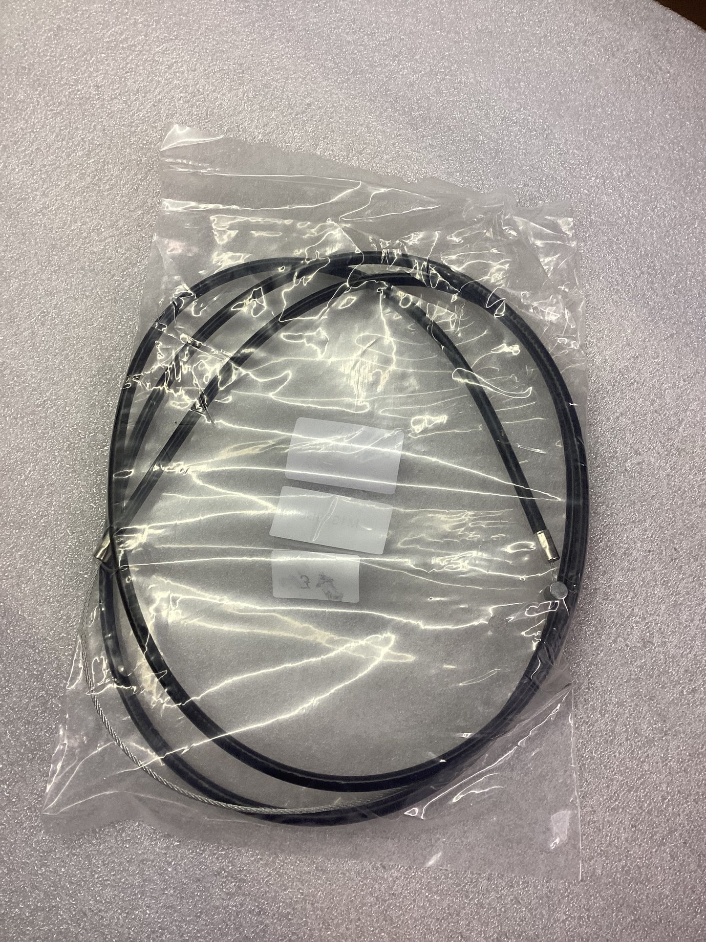 Lambretta Complete Clutch Cable Black