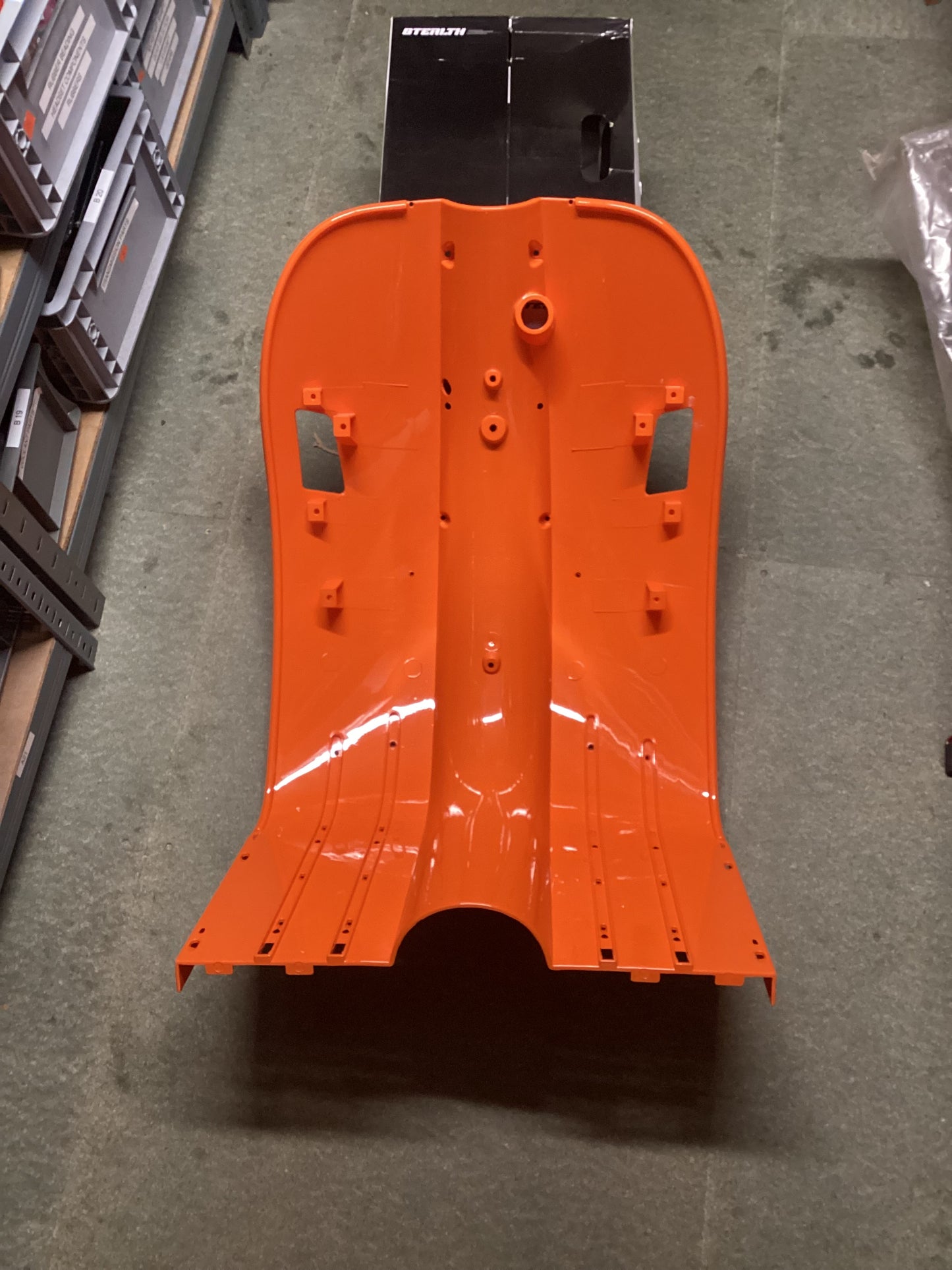 Royal Alloy GT Orange Legshield