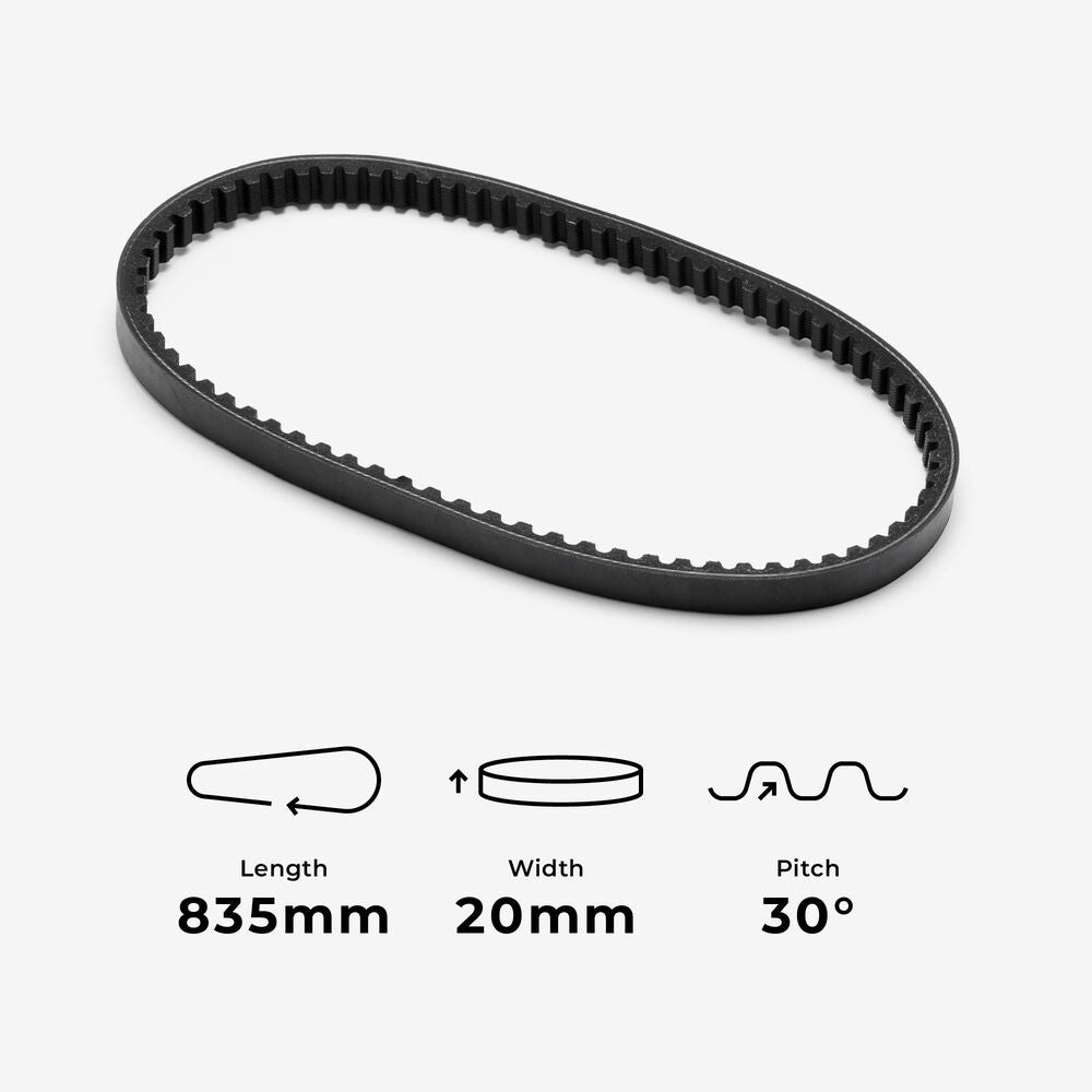 Drive Belt Lextek 835 - 20 - 30