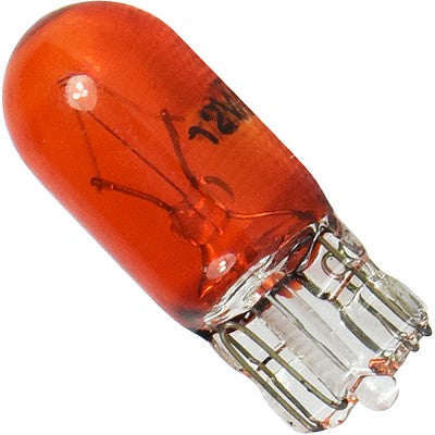 12V 10W Capless Amber T15