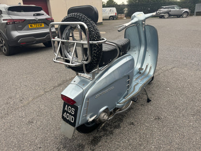 Lambretta 125 Special in Metallic Blue 1966