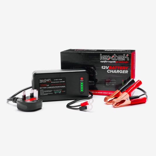 12V Lextek Battery Charger