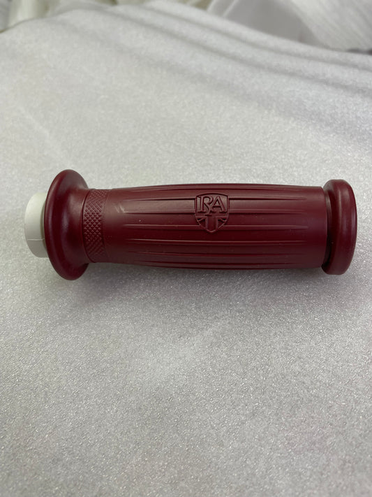 Twistgrip R/H Dark red Royal Alloy.