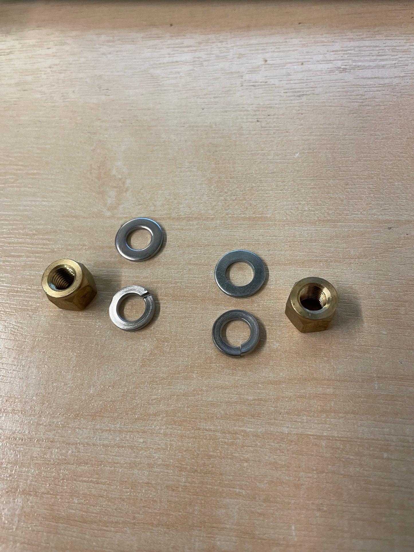 Lambretta Exhaust Nut Kit