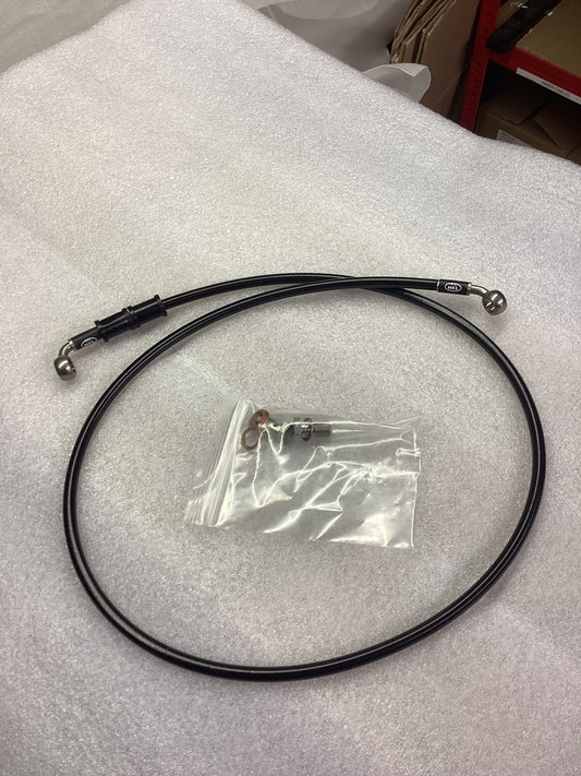 Brake Hose Black for disc conversion