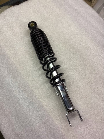 Royal Alloy GP / GT 125 / 200 Rear Shock Black Top, Black Sprng, Chrome Body