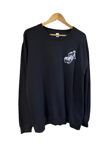 Cornwall Scooter Centre Sweat Top Black XL