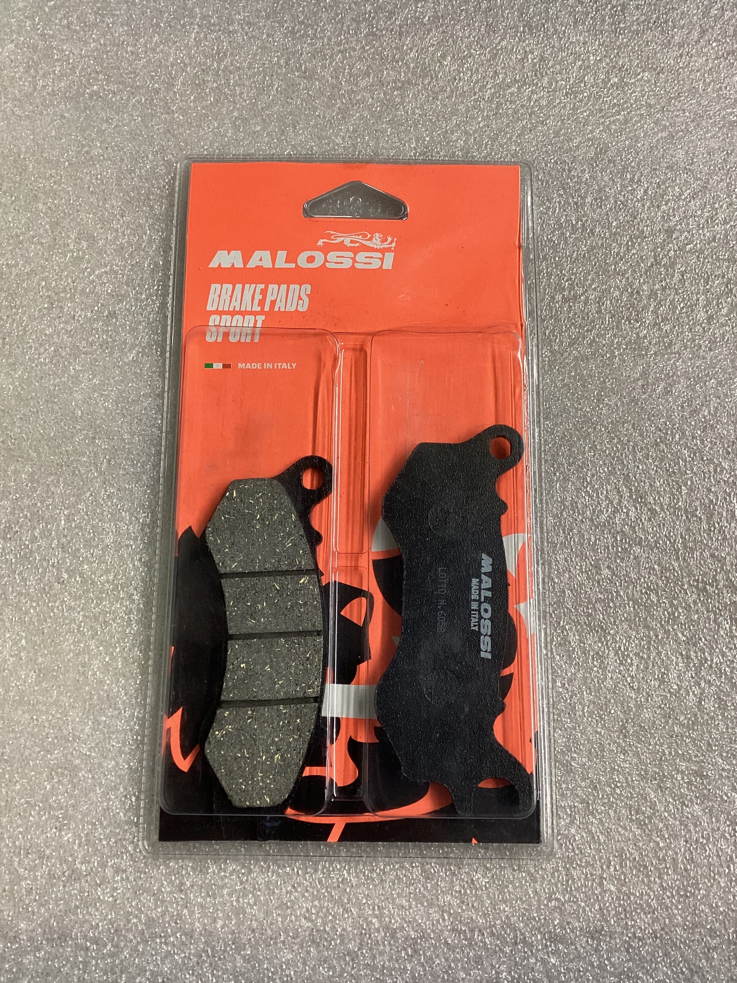 Royal Alloy GT / GP 125 Front Brake Pads Malossi. - Non ABS.See fitment list